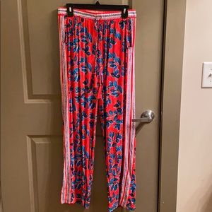 Flowy Floral Pants